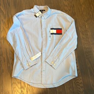 MENS XXL TOMMY HILLFIGER BUTTON DOWN